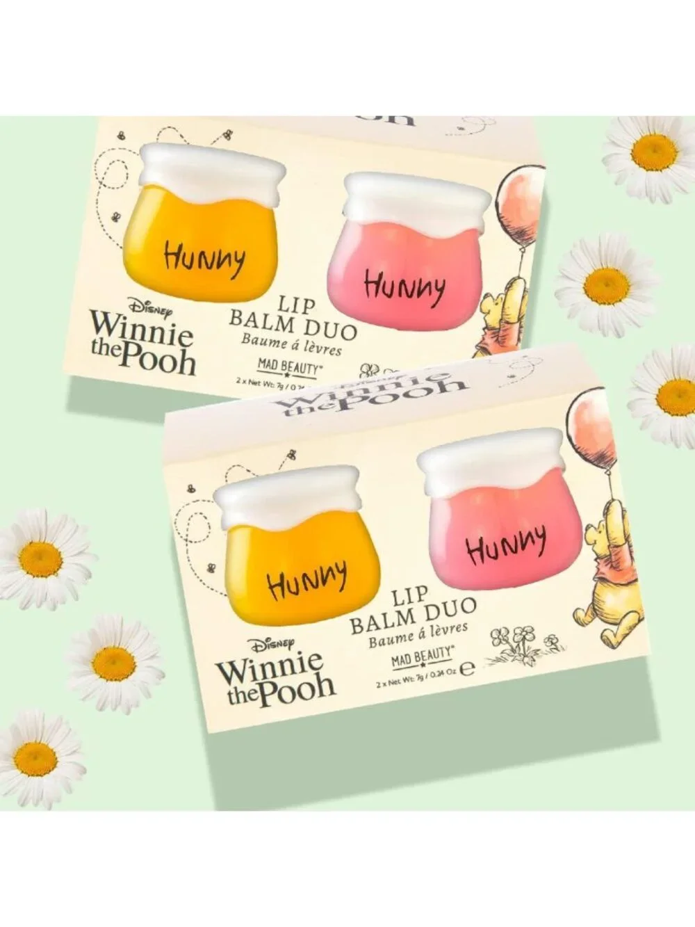 Winnie the Pooh Honey Pot Lip Balm Duo | Cruelty-Free Vanilla & Honey Scents